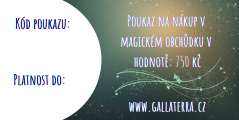 Gift Voucher for 750 CZK