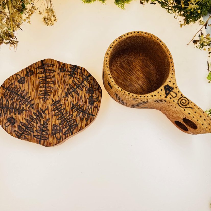 Kokosová kuksa - kouzelný les - malá