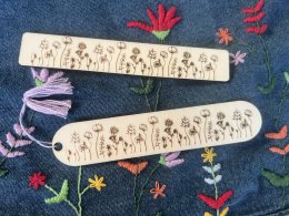 Originální záložky do knihy s lučním kvítím