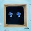 Orgonite earrings (crosses) for health