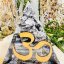 Orgonite pyramid for gentle transformation and concentration