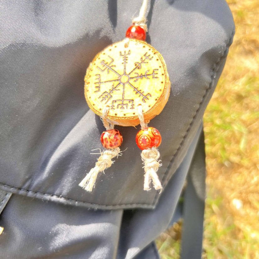 Talisman - ochrana na cestách - na batůžku
