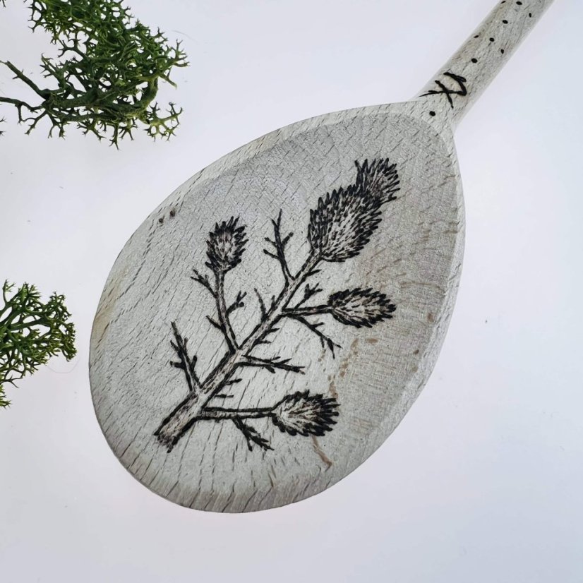 Magická vařečka - bodlák - velká