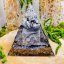 Orgonite pyramid for gentle transformation and concentration