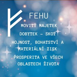 Runa Fehu význam
