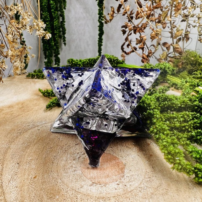 Orgonite merkaba - intuition, protection, joy