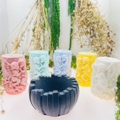 Rituální sada andělských svící – ochrana, klid a jemná harmonie