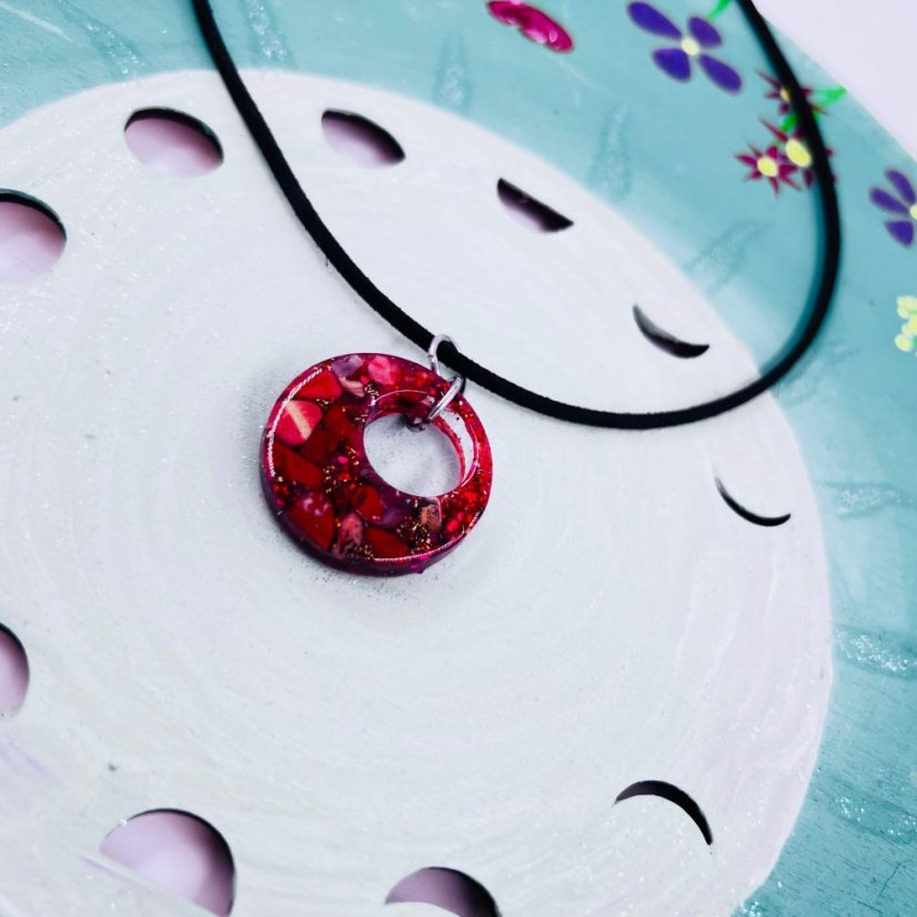 Orgonitový přívěšek / amulet / talisman - překonání překážek a odvahu
