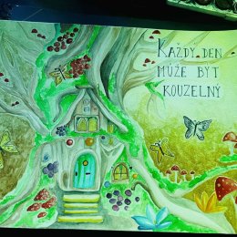 Obraz s pozitivním poselstvím do čekárny ordinace¨