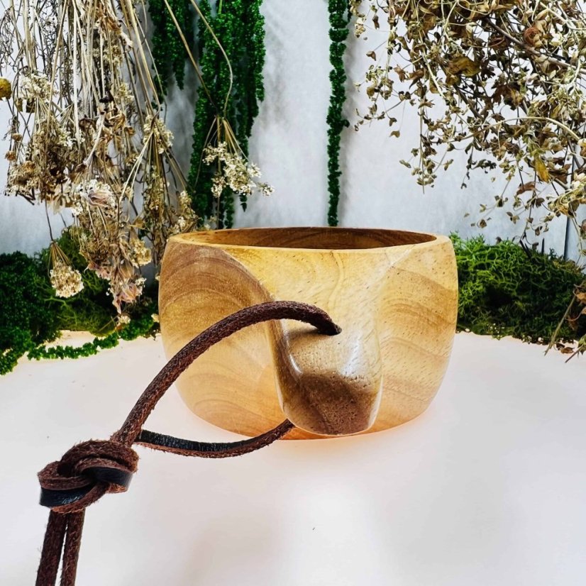 Bambusová kuksa – můra & hvězdy - velká