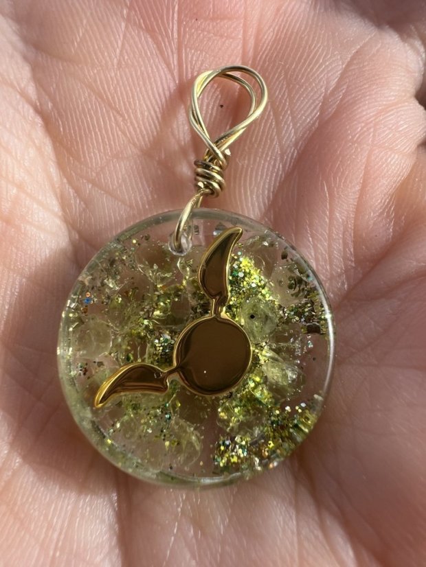 Orgonitový šperk pro zvířátko