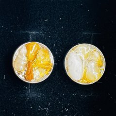Orgonitové náušnice pro optimismus a vitalitu