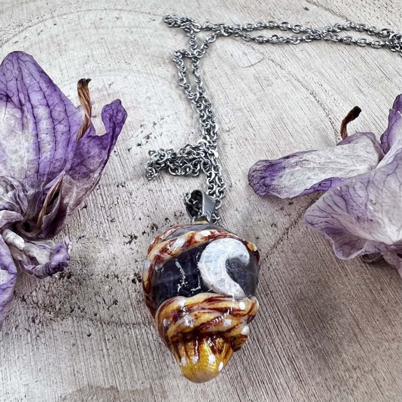 Autorský šperk s ametystem pro klid a harmonii