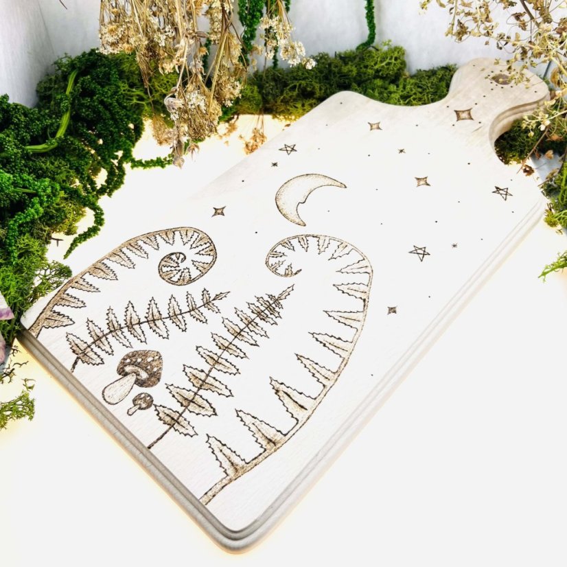 Bukové prkénko - lesní magie - velké