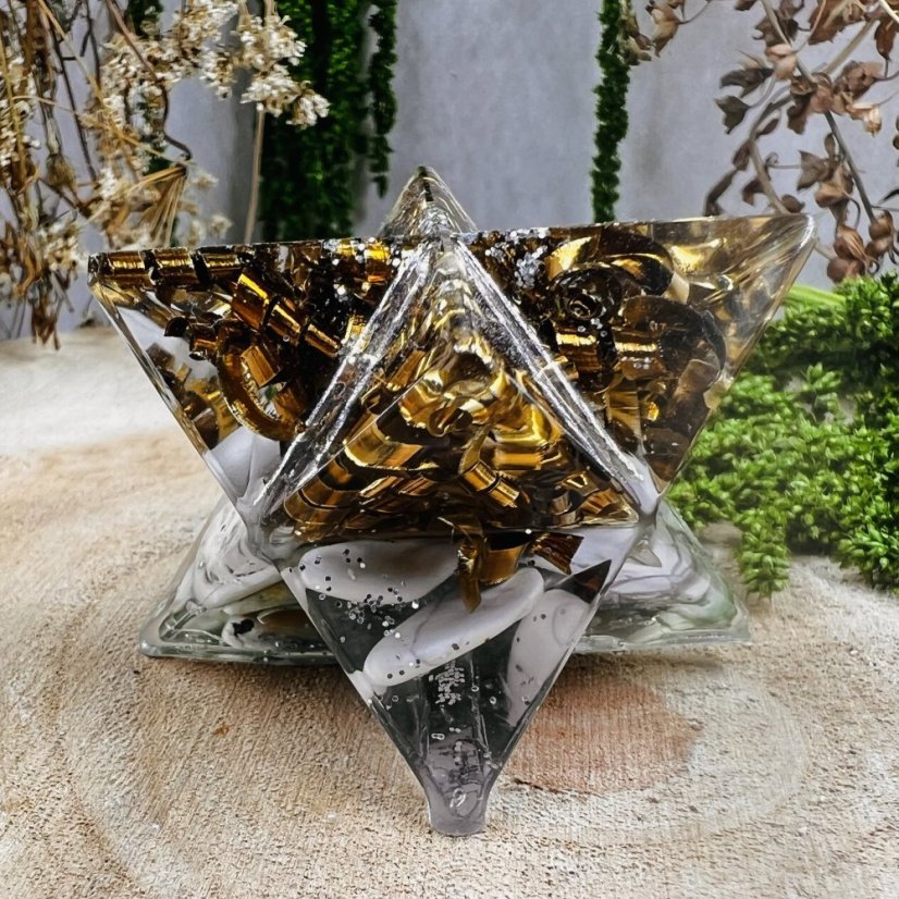 Orgonite merkaba - patience and calming