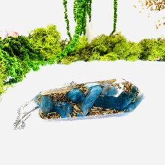 MAXI orgonitové kyvadlo - modrý apatit - komunikace & vedení