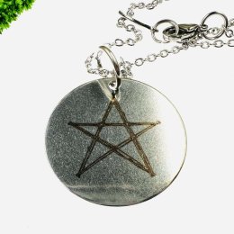 Autorský náhrdelník - Pentagram - síla a ochrana