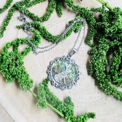 Orgonitový náhrdelník - zajíc, olivín - obnova, vitalita