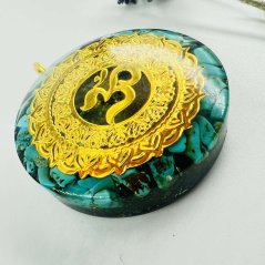 Orgonitový amulet / přívěsek / talisman - MEDITAČNÍ KAMARÁD