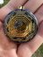 Orgonite harmonising pendant / amulet / talisman with yin yang for harmony and luck