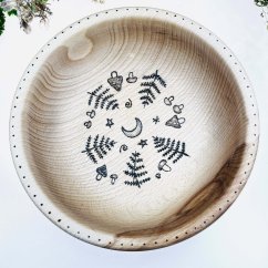Buková miska - lesní magie