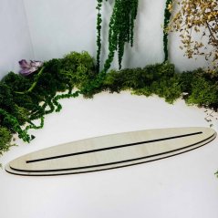 Dřevěný stojánek 29cm – minimalistický stojan na velké dekorace