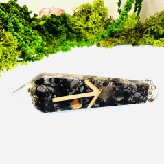 Orgonitové kyvadlo - alabastr, Tiwaz - uklidnění & uvolnění napětí