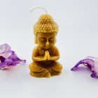 Svíčka z včelího vosku - Budha