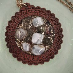 Orgonitový přívěšek / amulet / talisman pro intuici, duchovní ochranu a harmonii