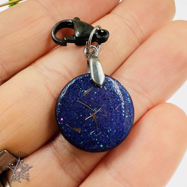 Orgonite jewelry for pets - crystal - protection & grounding