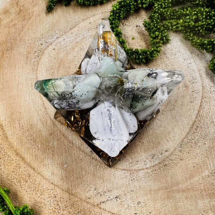 Orgonite merkaba - patience and calming