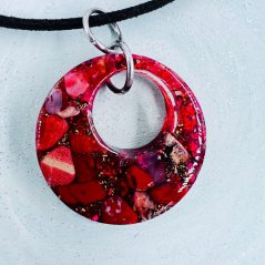 Orgonitový přívěšek / amulet / talisman - překonání překážek a odvahu