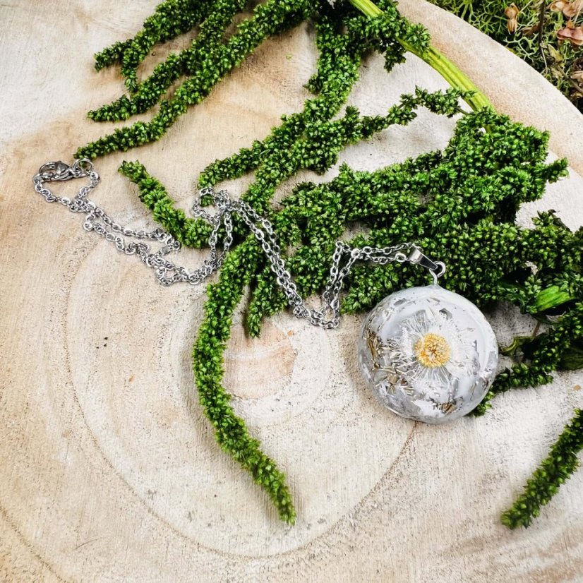 Orgonitový šperk / talisman s křišťálem - 2. jakost