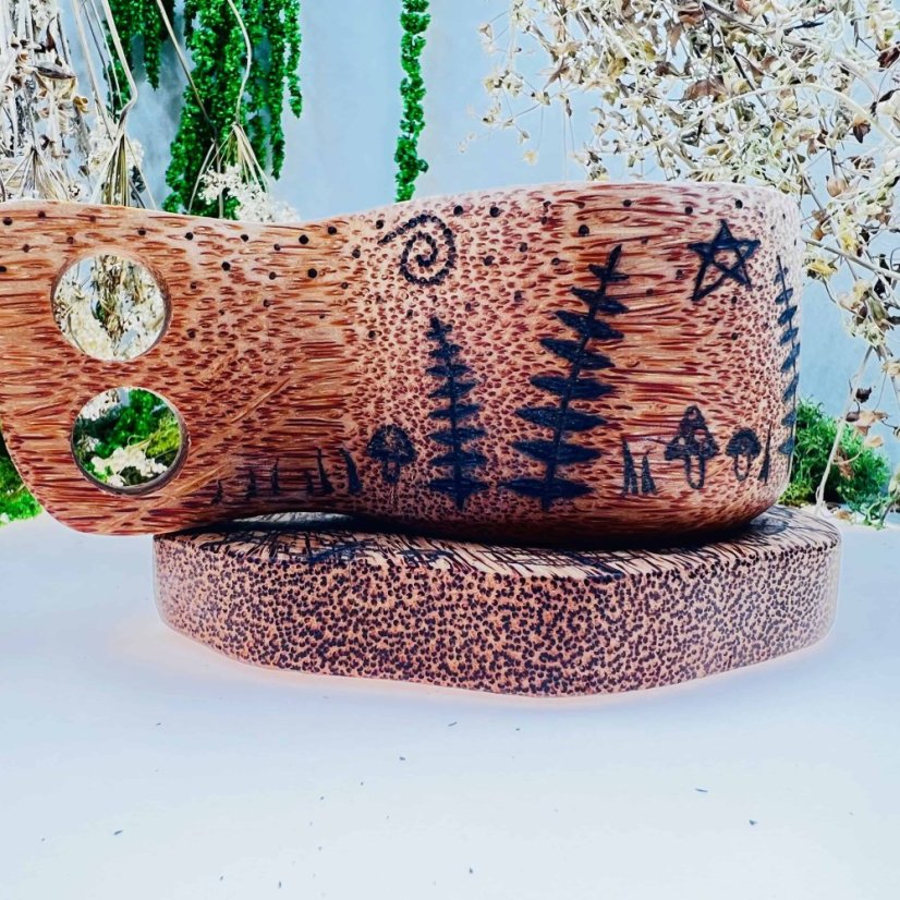 Kokosová kuksa - kouzelný les - malá