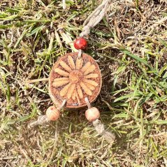 Talisman na cesty - heřmánek - ochrana a štěstí Talisman na cesty - heřmánek - ochrana a štěstí