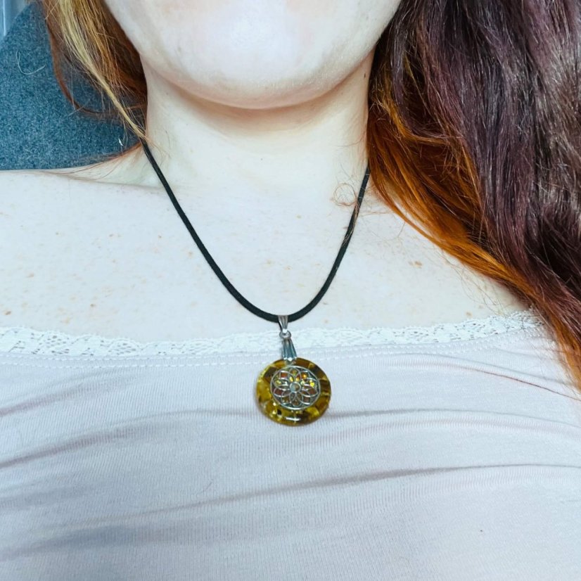 Orgonitový přívěšek / amulet / talisman - pro odvahu, odhodlání a sílu