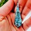 Orgonite pendulum - blue turquoise - communication & protection Orgonite pendulum - blue turquoise - communication & protection