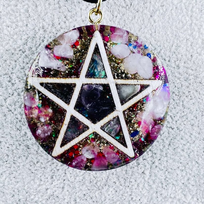 Orgonitový přívěšek / amulet / talisman - pro odstranění negativních vlivů a harmonizaci