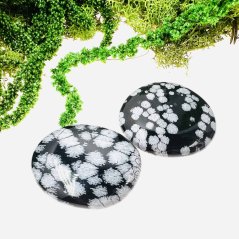 Vločkový obsidián - ochrana, klid, rovnováha