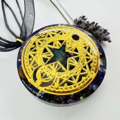 Orgonitový talisman - Tanec slunce a měsíce Orgonitový talisman - Tanec slunce a měsíce