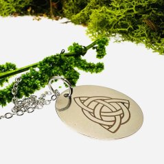 Autorský náhrdelník - Triquetra - propojení úrovní