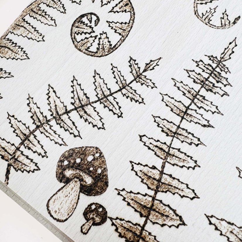 Bukové prkénko - lesní magie - velké