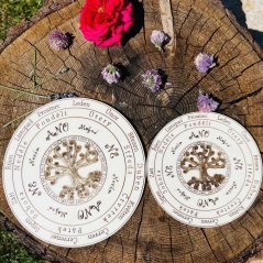 Czech-made pendulum board - medium - tree of life