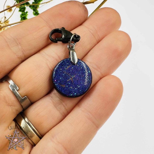 Orgonite jewelry for pets - crystal - protection & grounding