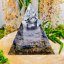 Orgonite pyramid for gentle transformation and concentration