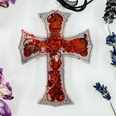 Orgonitový amulet  - KŘÍŽ