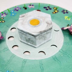 Mystical box with the Flower of Life - for your treasures