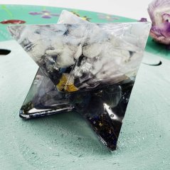 Orgonite merkaba for mastering life's challenges