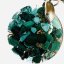 Orgonite jewelry for a pet - malachite, turquoise - protection & peace Orgonite jewelry for a pet - malachite, turquoise - protection & peace