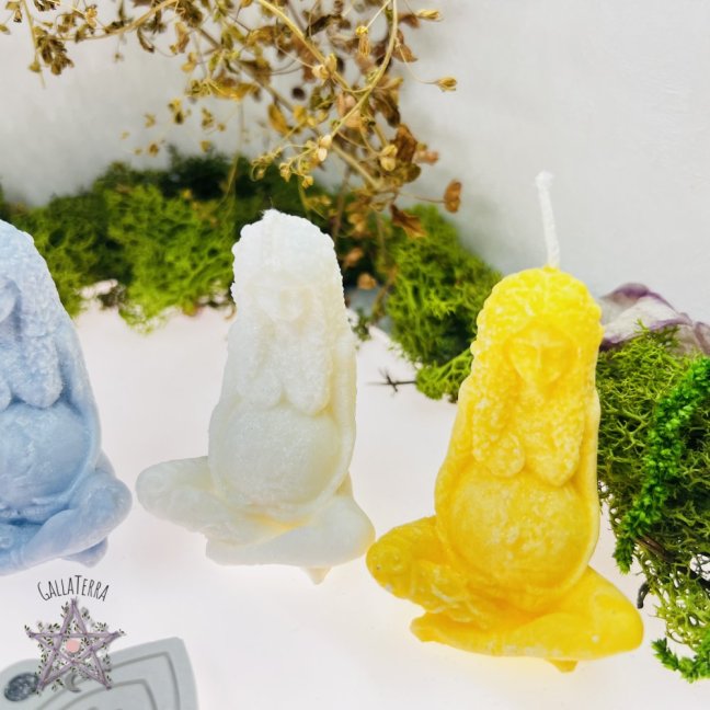 Sada přírodních svící -  Bohyně Gaia – plodnost, ženská energie